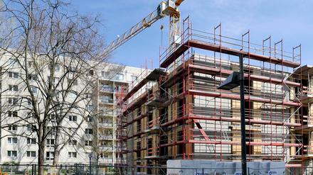 Ein Neubauprojekt in Berlin (Symbolbild).