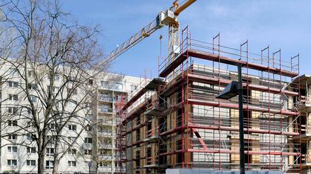 Ein Neubauprojekt in Berlin (Symbolbild).