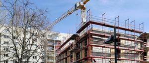 Ein Neubauprojekt in Berlin (Symbolbild).