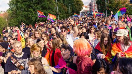 Der CSD in Görlitz und Zgorzelec im vergangenen Jahr.