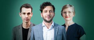 Andreas Audretsch,  Felix Banaszak und Franziska Brantner werden als Nachfolger von Lang und Nouripour gehandelt.