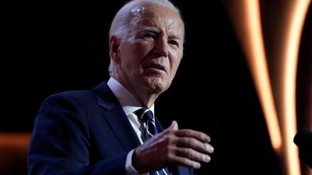 US-Präsident Joe Biden sieht das Risiko eines „umfassenden Kriegs“.