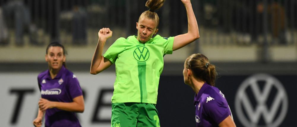 Torschützin gegen Florenz: Vivien Endemann vom VfL Wolfsburg.