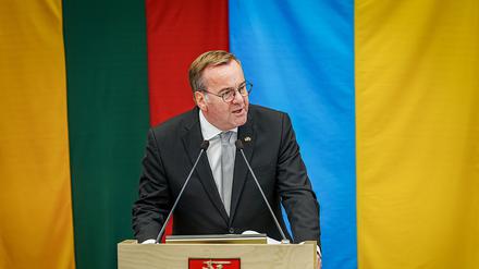 Verteidigungsminister Pistorius besucht aktuell Litauen und Polen.