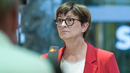 In der SPD dürfte der Druck auf die Co-Vorsitzende Saskia Esken zunehmen. Schon jetzt ist der Unmut groß.