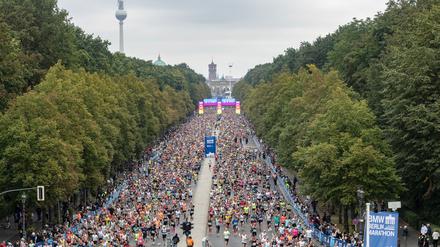 Der Berlin-Marathon findet in diesem Jahr zum 50. Mal statt.