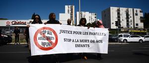 Die Bewohner der Problemviertel in der südfranzösischen Hafenstadt Marseille sind die Drogenkriminalität satt (Archivbild).