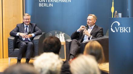 Christian Lindner ging Fragen nach der Zukunft der Ampelkoalition aus dem Weg.