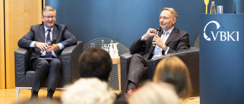 Christian Lindner ging Fragen nach der Zukunft der Ampelkoalition aus dem Weg.