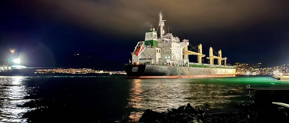 MV Ruby außerhalb von Tromsø