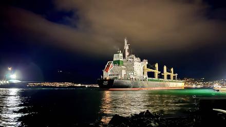 Die MV Ruby liegt inzwischen im Hafen von Great Yarmouth.