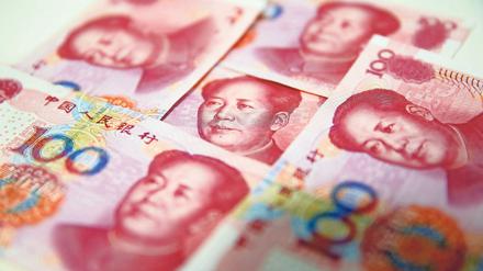 Chinesische Yuan-Banknoten