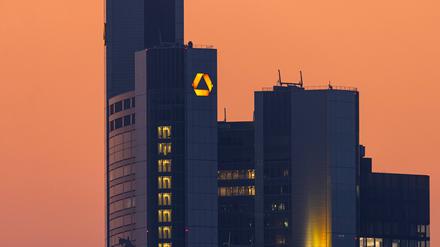 Der Commerzbank Tower in Frankfurt am Main.