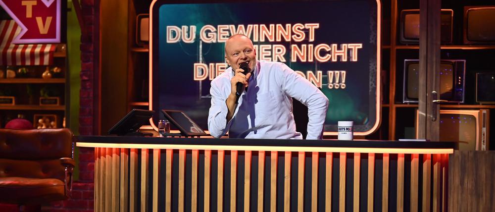 Stefan Raab hat in seiner Show einen mutmaßlichen Diebstahl an seinem Equipment öffentlich gemacht.