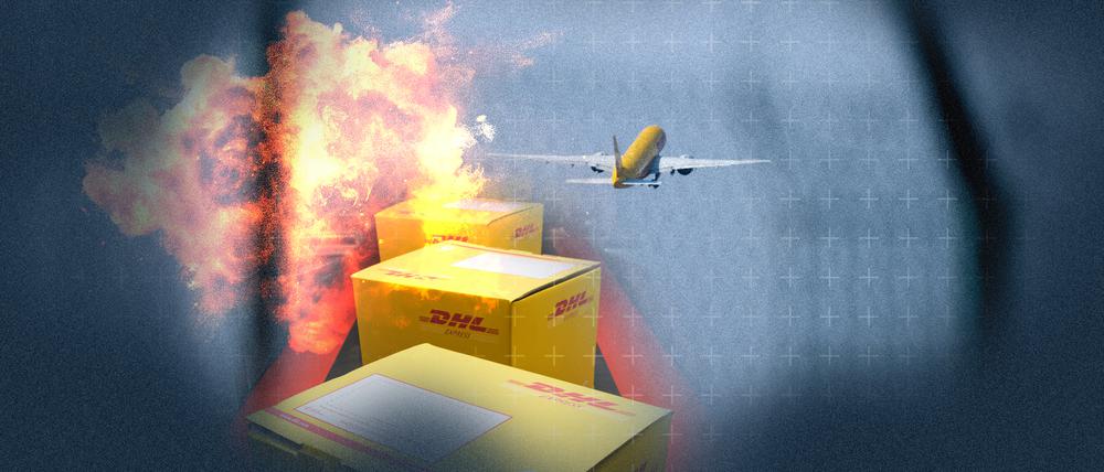 Paketbrand in Leipzig