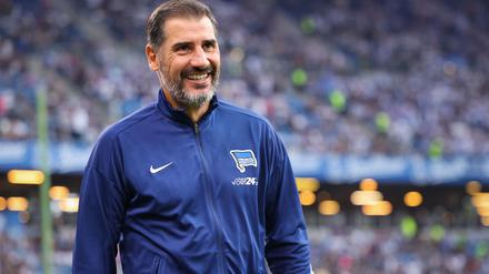 Hertha-Coach Cristian Fiél will mit den Berlinern auch zuhause eine Macht werden. 