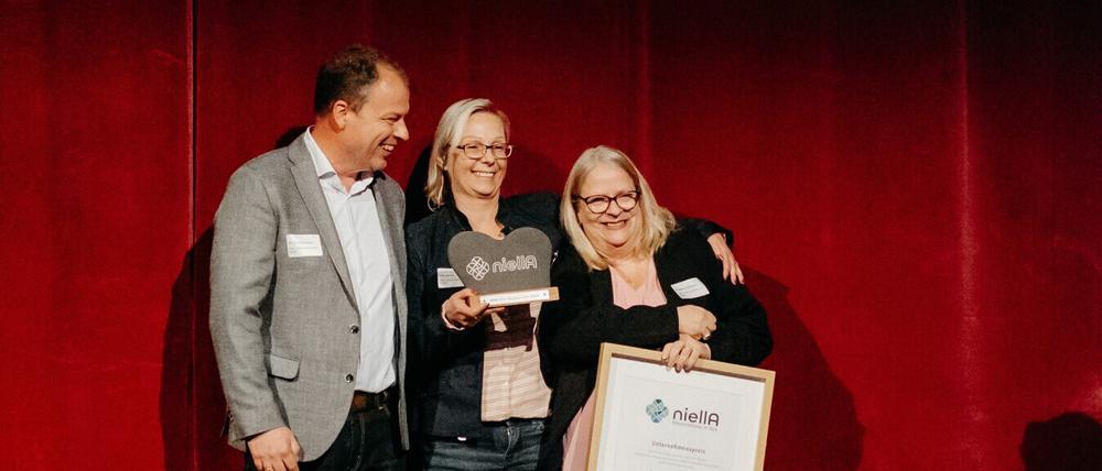 Preisträger 2024 ist dieses Jahr das Unternehmen ODS aud Friedrichshain.