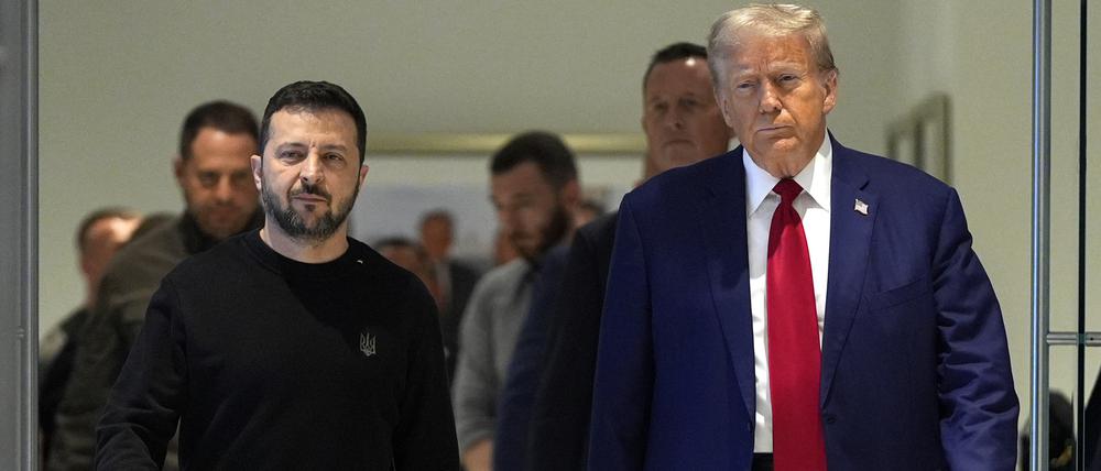 Wolodymyr Selenskyj und Donald Trump
