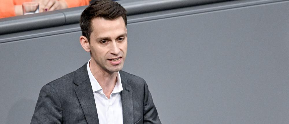 Andreas Audretsch (Bündnis 90/Die Grünen) spricht während der 164. Sitzung des Bundestages.