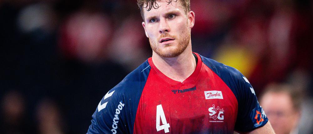 Johannes Golla und die SG Flensburg-Handewitt waren beim ThSV Eisenach zu Gast.