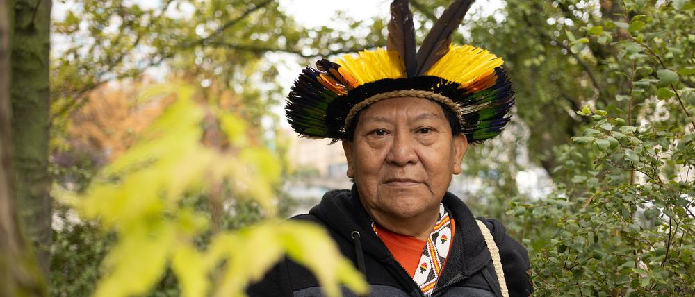 Davi Kopenawa ist Schamane und Anführer der indigenen Yanomami in Brasilien.