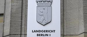 Fast zwei Wochen sollen im Berliner Landgericht die meisten Verhandlungen entfallen.