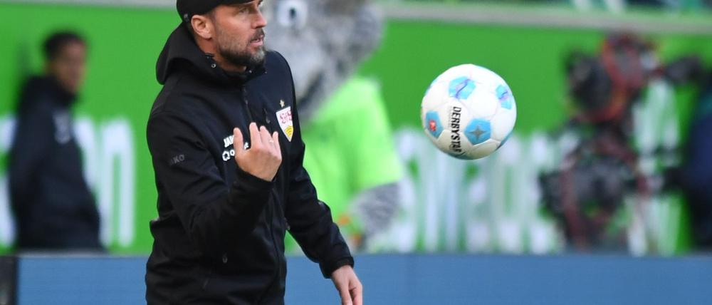 Sebastian Hoeneß vermied mit dem VfB Stuttgart gerade so eine Niederlage.