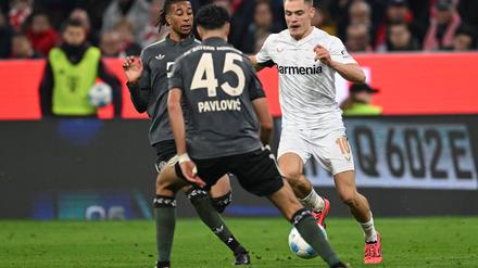 Aleksandar Pavlovic (M./45) gelang der sehenswerte Ausgleich zum 1:1.