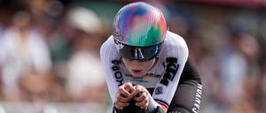 Antonia Niedermaier konnte beim Einzelzeitfahren der WM nicht ihre Topleistung abrufen.