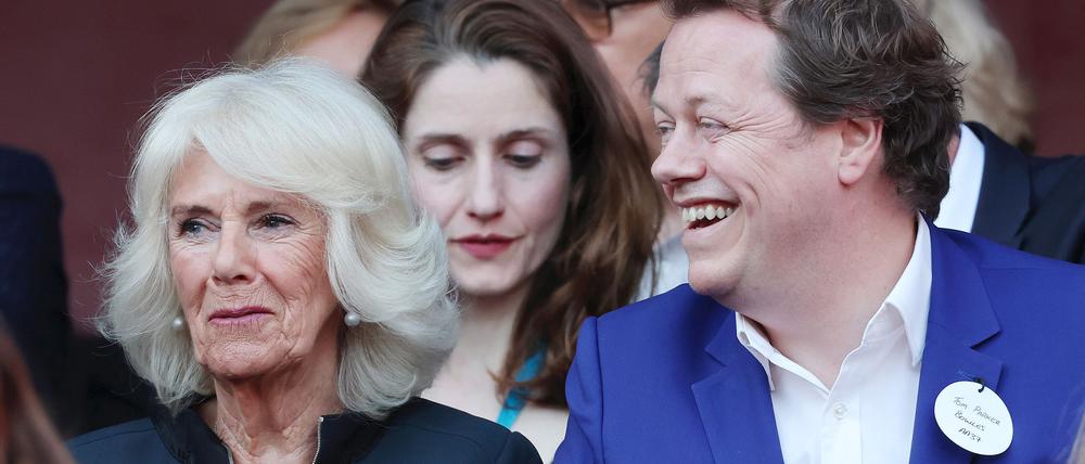 Tom Parker Bowles mit seiner Mutter Königin Camilla. (Archivbild)