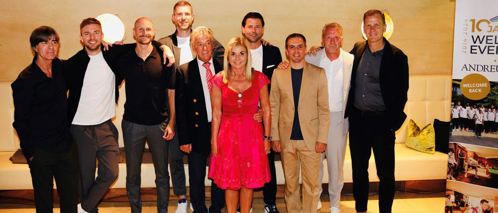 Einige der Weltmeister von 2014 haben sich in Südtirol wiedergesehen.