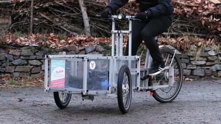 Ein Lastenrad der „Flotte Potsdam“.