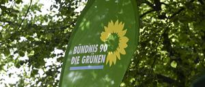 Das Logo von Bündnis 90/Die Grünen. (Symbolbild)