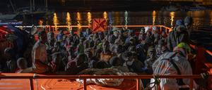 Immer mehr Migranten aus Afrika steuern die Kanaren an. (Archivbild)