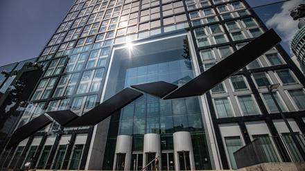 Die Deutsche Börse, Deutschlands größter Börsenbetreiber, mit Sitz in Eschborn nahe Frankfurt (Archivfoto)