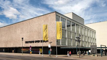 Die Deutsche Oper Berlin an der Bismarckstraße.