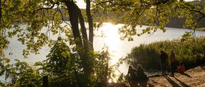 Goldener Oktober am Schlachtensee im Bezirk Zehlendorf. (Symbolbild)