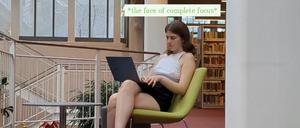 Studentin Nini gibt Einblicke in
Studium und Campusleben.