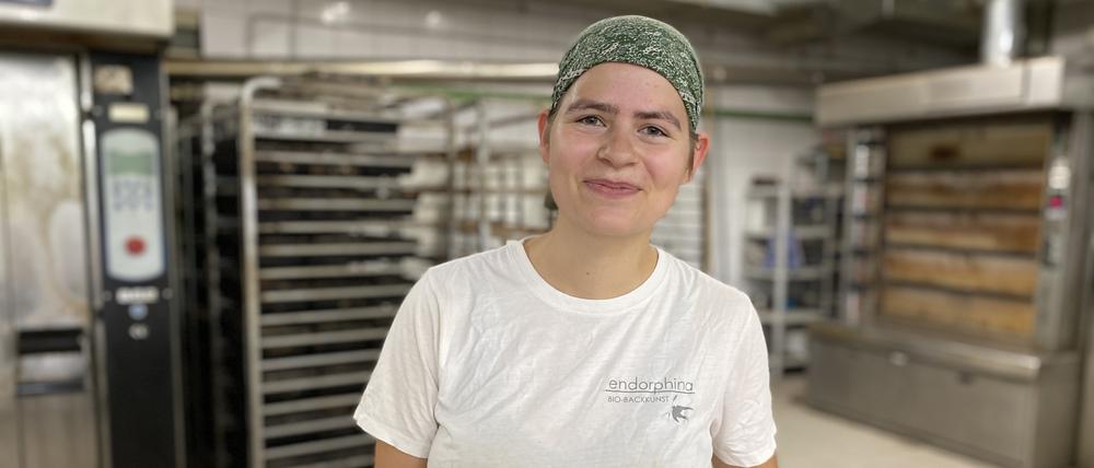 Martina B. (21), ist im 2. Lehrjahr bei der endorphina BACKKUNST GmbH in Neukölln