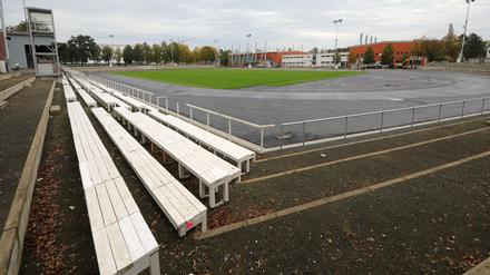 Stadion Luftschiffhafen Potsdam wird saniert