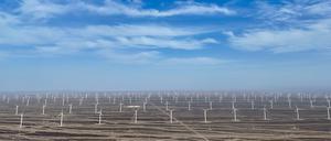 China hat zwischen 2014 und 2023 fast dreimal so viel wie die USA und doppelt so viel wie Europa in Erneuerbare Energien investiert. (Archivbild)