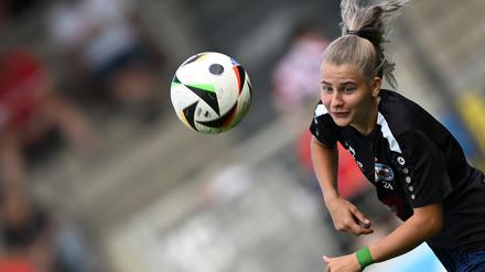Emily Lemke steht mit Turbine Potsdam im Pokal vor einer schweren Hürde.