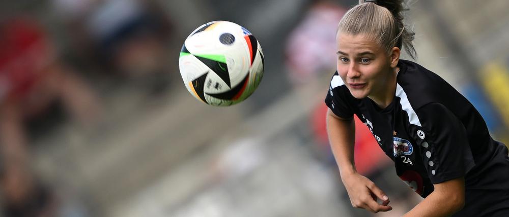 Emily Lemke steht mit Turbine Potsdam im Pokal vor einer schweren Hürde.