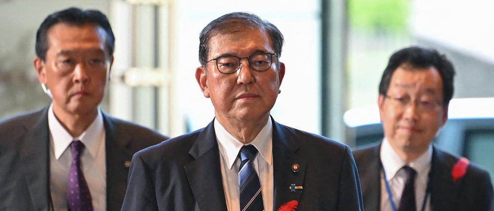 Der ehemalige Verteidigungsminister Shigeru Ishiba ist zum neuen japanischen Ministerpräsidenten ernannt worden. 
