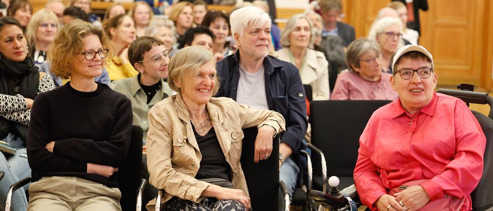 Ein engagiertes Publikum – mit dem Schwerpunkt der Freiwilligenagentur Pankow sogar inklusiv.