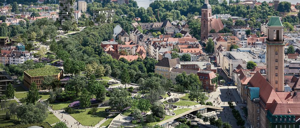 Der Altstädter Ring – hier als überbaute Nord-Süd-Achse.