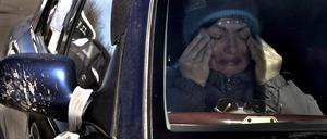Die Ukrainerin Tanya Lyapina auf der Flucht vor Russlands Invasionstruppen.
