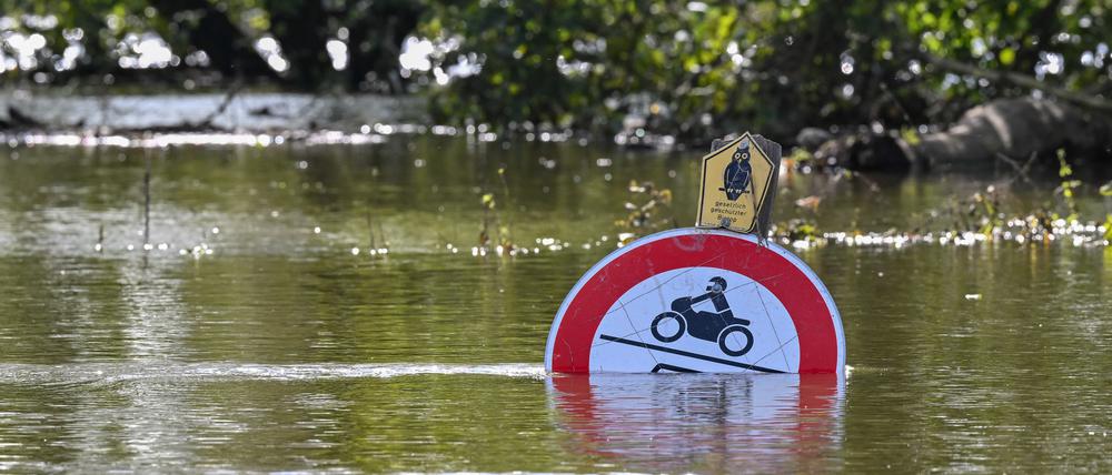 An der Oder ist das letzte Hochwasser erst zwei Wochen her.