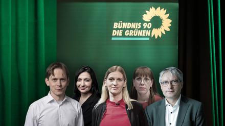 Wer kommt in den nächsten Grünen-Vorstand? Heiko Knopf, Pegah Edalatian, Madeleine Henfling, Katja Meier und Sven Giegold werden gehandelt. 