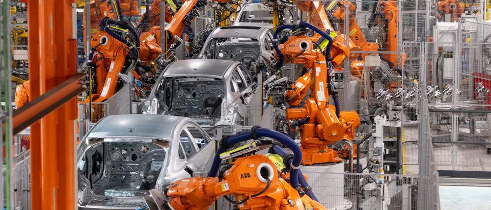 Die Stimmung in der deutschen Autoindustrie ist nicht mehr ganz so schlecht wie vor einem Monat. (Archivbild)
